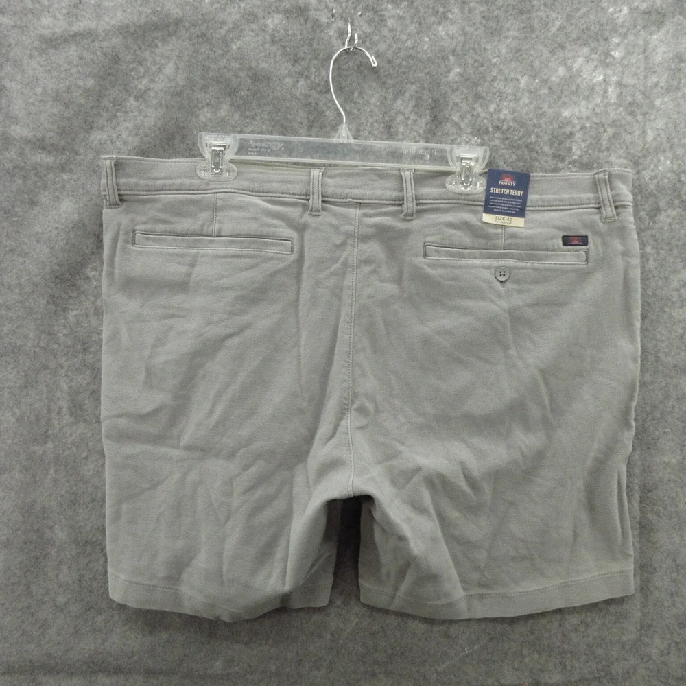 Faherty Men's Chino Shorts 42 Iron Cotton Blend Stretch Terry 7